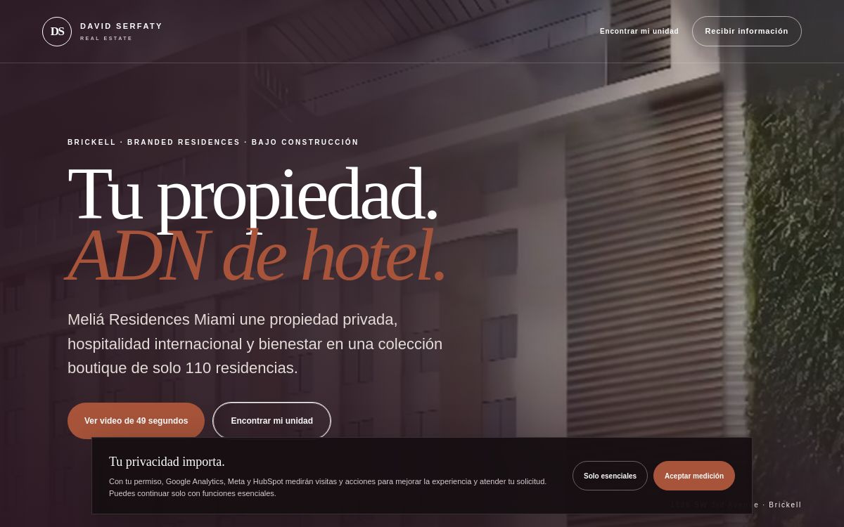 Meliá Residences — Miami